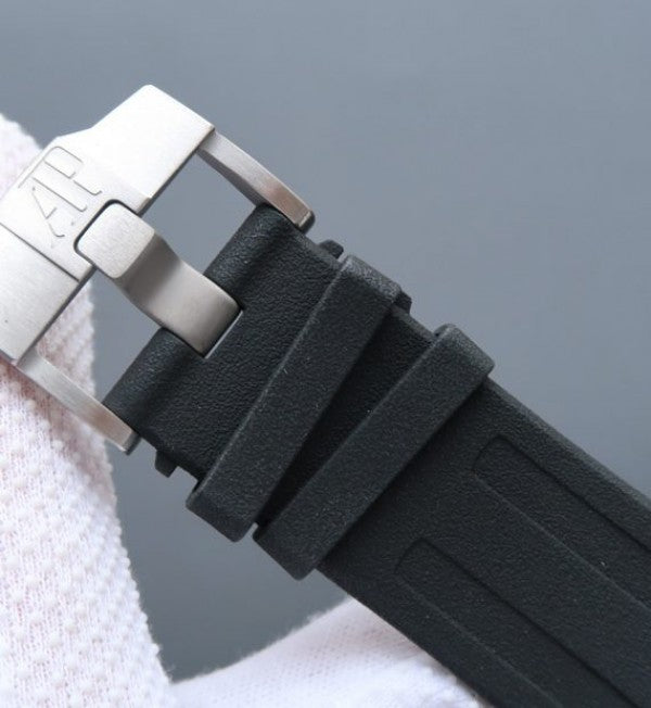 Replica Audemars Piguet JF Royal Oak Offshore Diver 15710 Black Dial Rubber Strap A3120