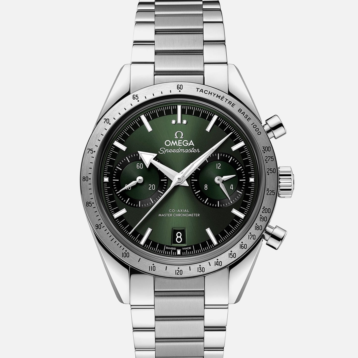 Speedmaster '57 Co-Axial Master Chronometer 40.5mm Green Dial On Bracelet(1:1 replica)