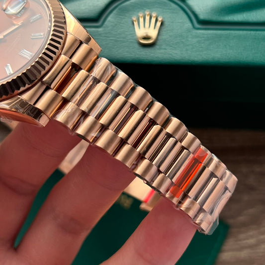 Rolex Clone Watch Day-Date 228345RBR President Strap EW Factory 40mm