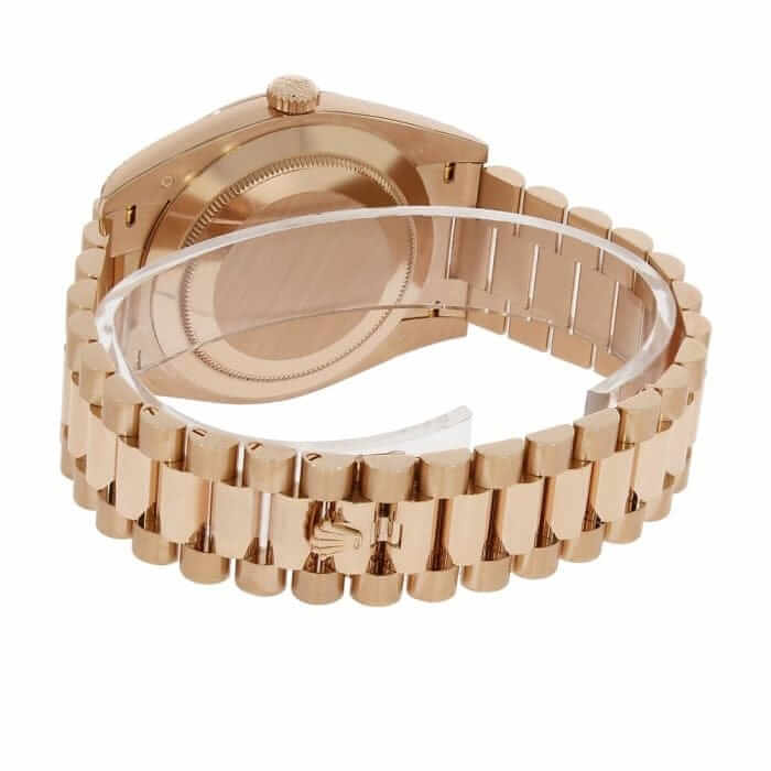 Rolex Day-Date Rose Gold President Green Roman Dial 228235 Replica