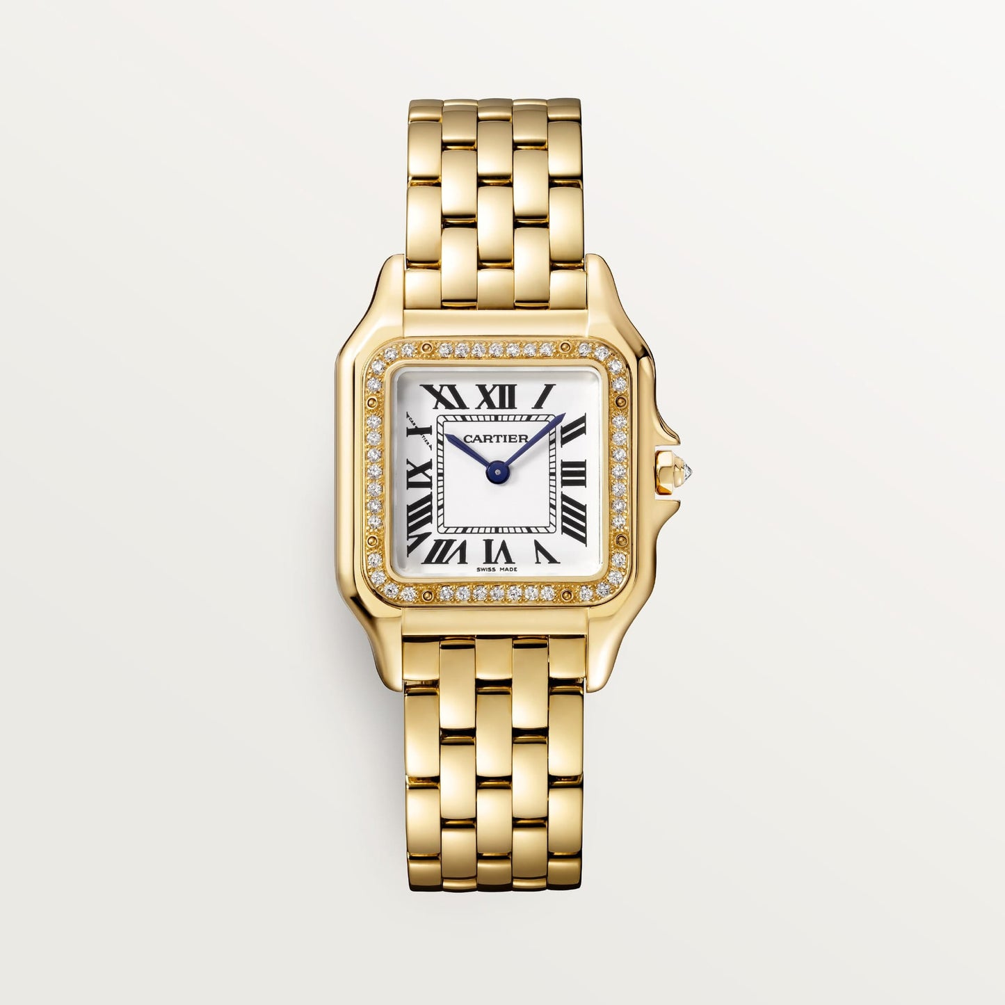 Panthere de fake cartier watch medium model quartz movement(1:1 replica)