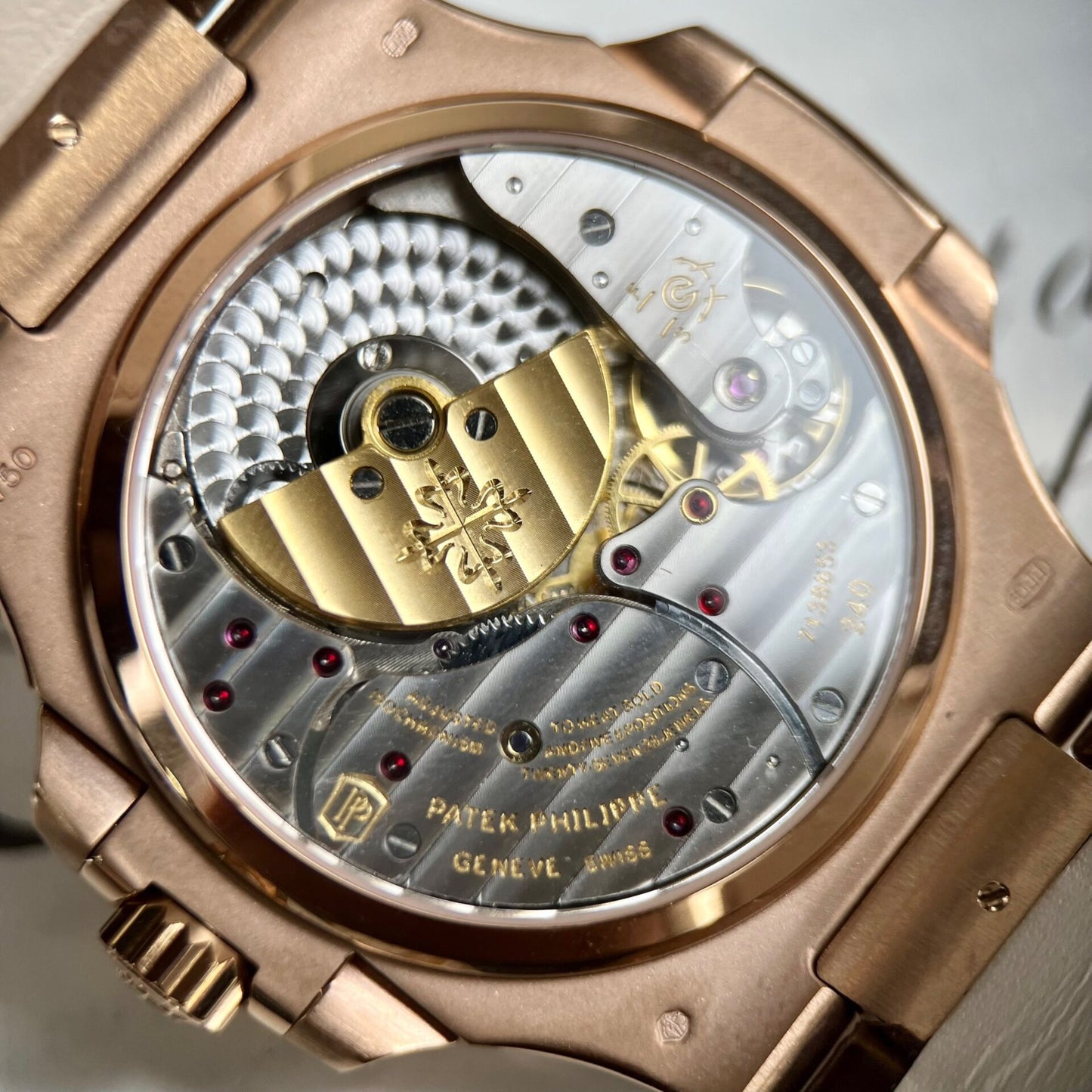 Patek Philippe Replica Watch Nautilus 5712R Chocolate Dial Gold Wrapped 40mm