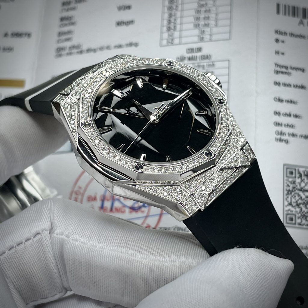 Hublot Replica 1:1 Watch Orlinski Titanium With Natural Diamonds 40mm