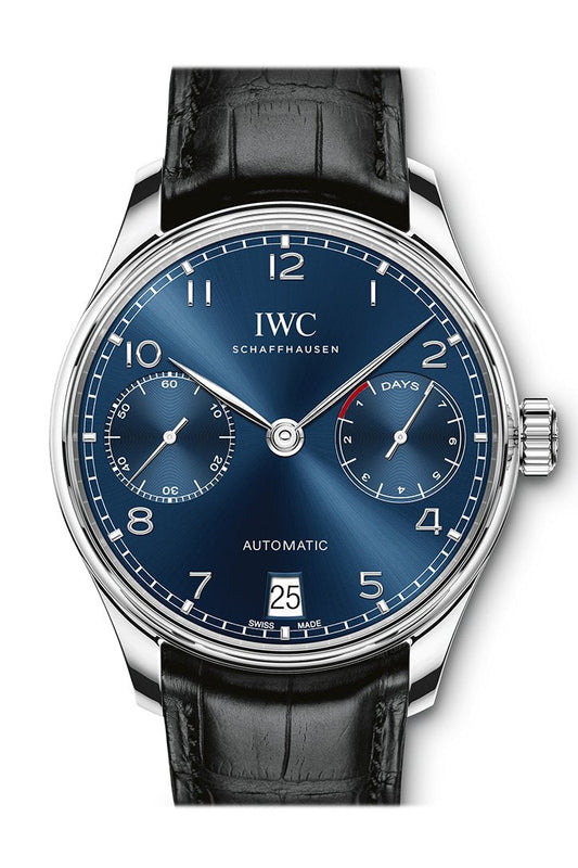 IWC Portugieser Automatic Blue Dial Men's Watch IW500710(1:1 replica)