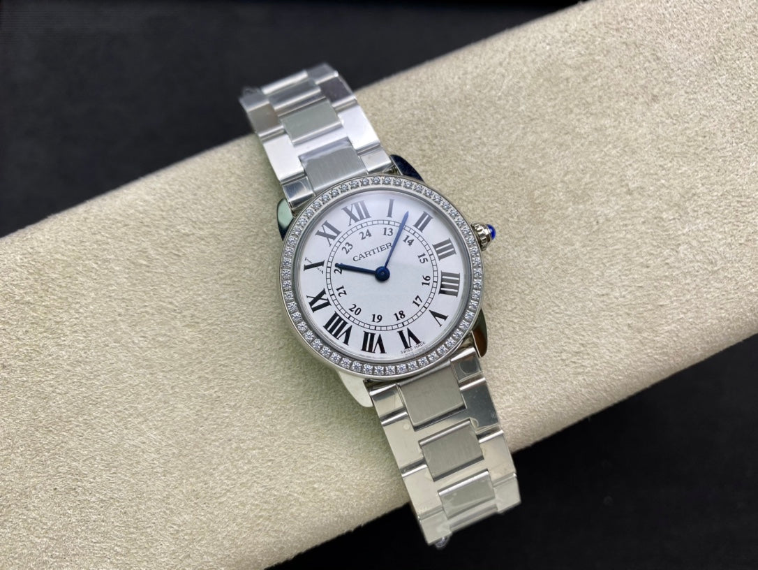 Cartier London Roman Numeral Couple's Watch Size 36mm(1:1 replica)