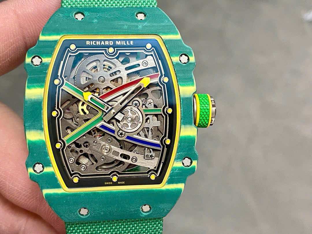 Richard Mille RM67-02 Case Green Carbon Refined Super Light 37 Grams 38.7¡Á47.52mm
