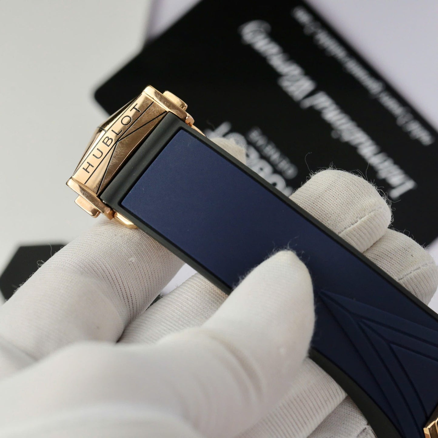 Hublot Big Bang Sang Bleu II King Gold Fake Watch Blue HB Factory 44mm
