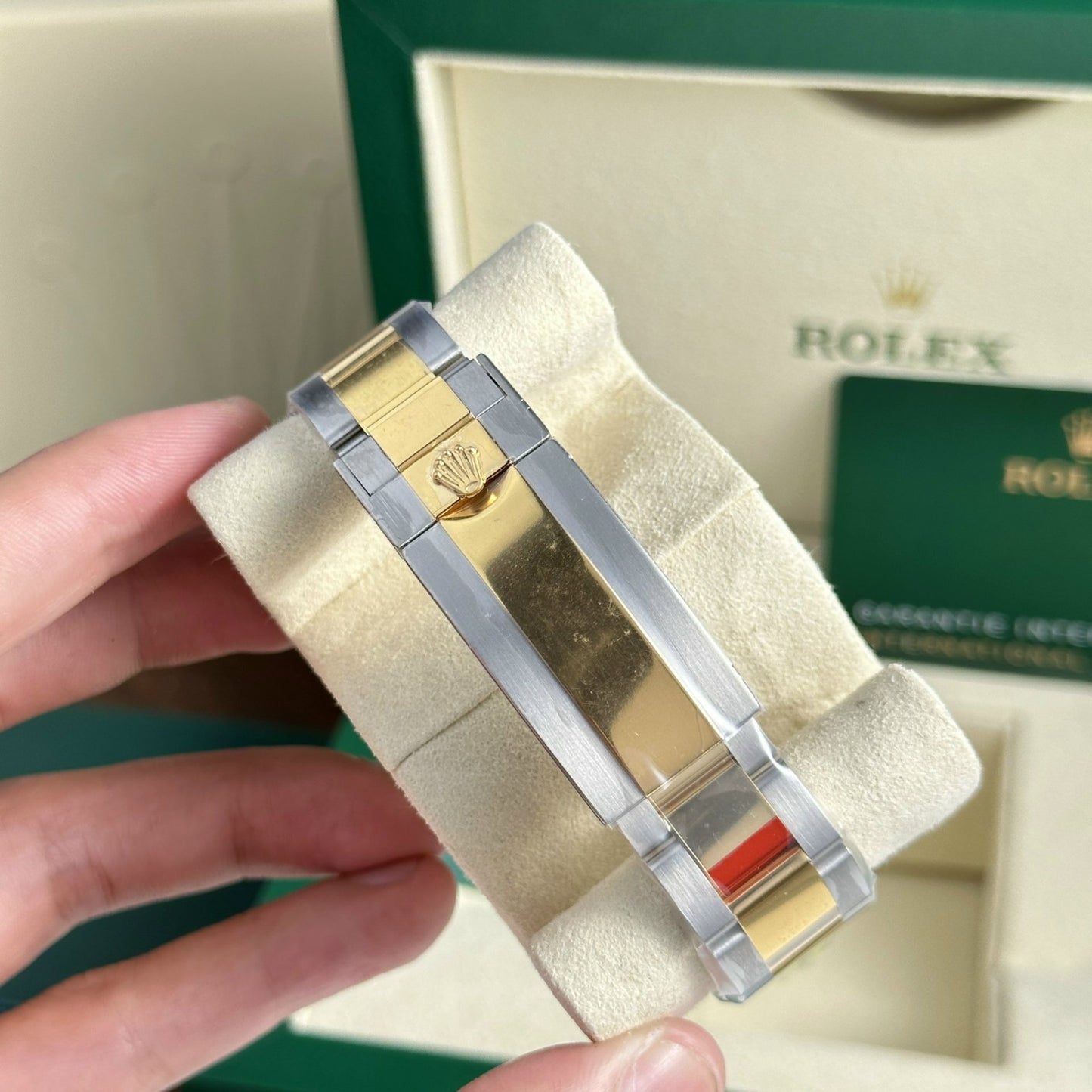 Rolex Replica Watch Submariner Date 126613LN Demi Gold Black Dial VS Factory 41mm