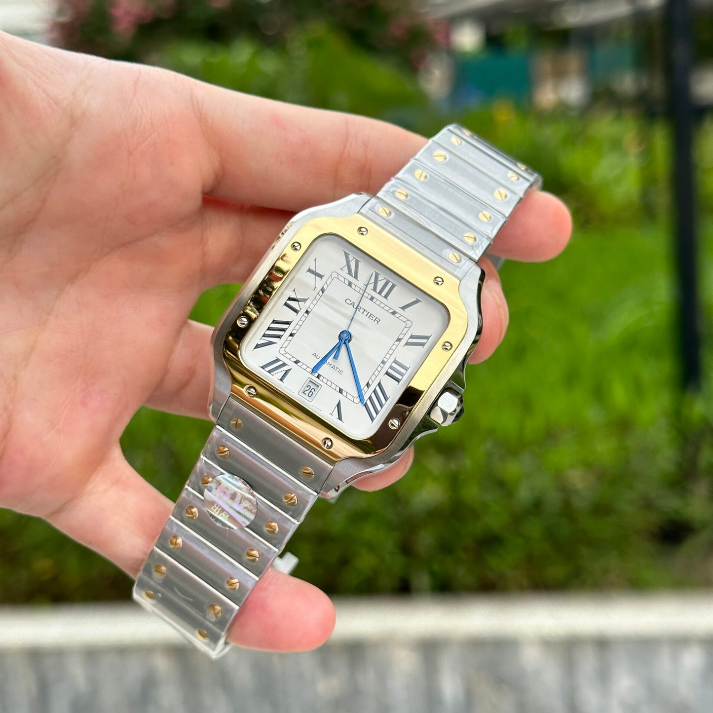 Cartier Santos De Cartier W2SA0009 Replica Watch BV Factory 39.8mm