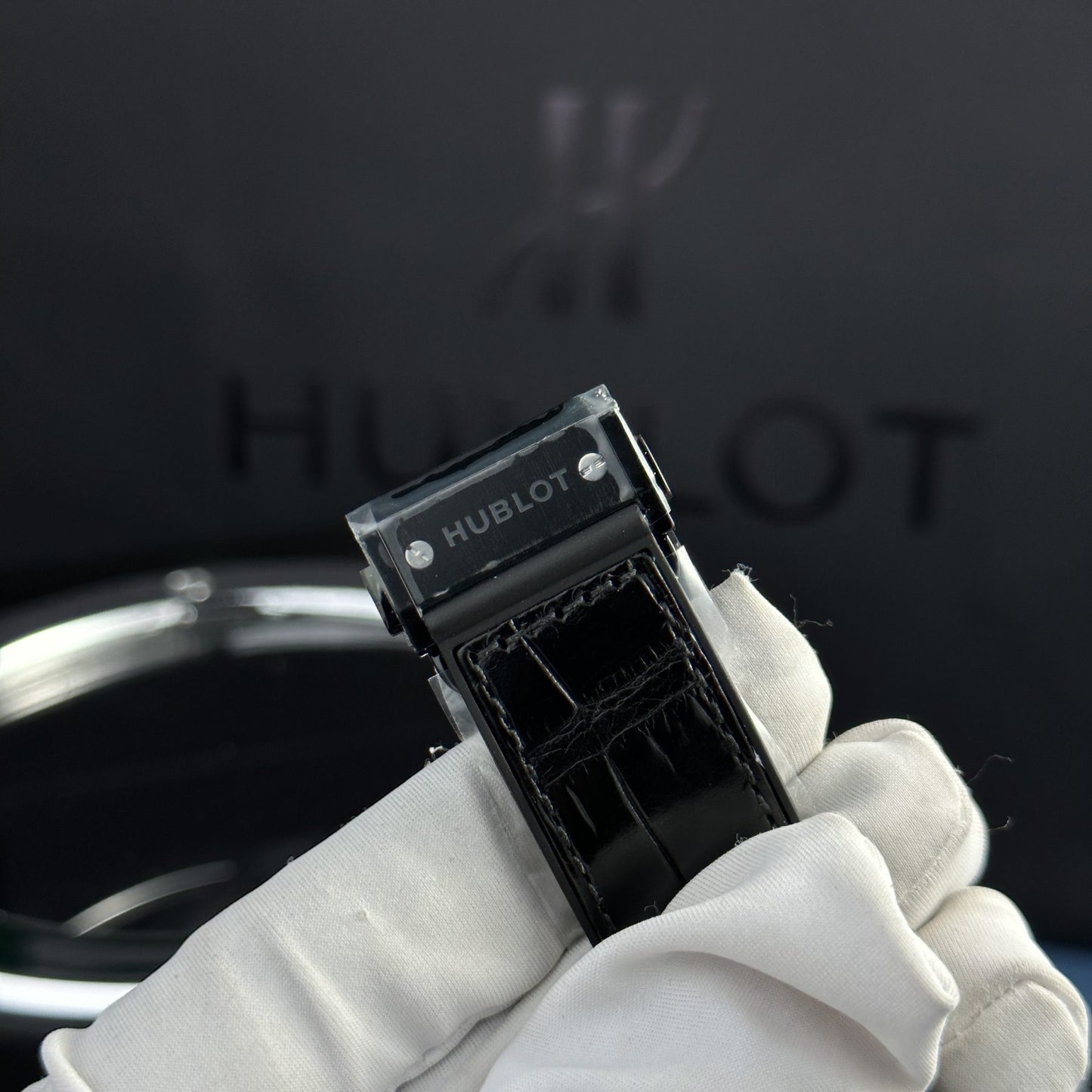 Hublot Replica 1:1 Watch Refine SW300 Movement Black Ceramic Bezel JJZ Factory 42mm