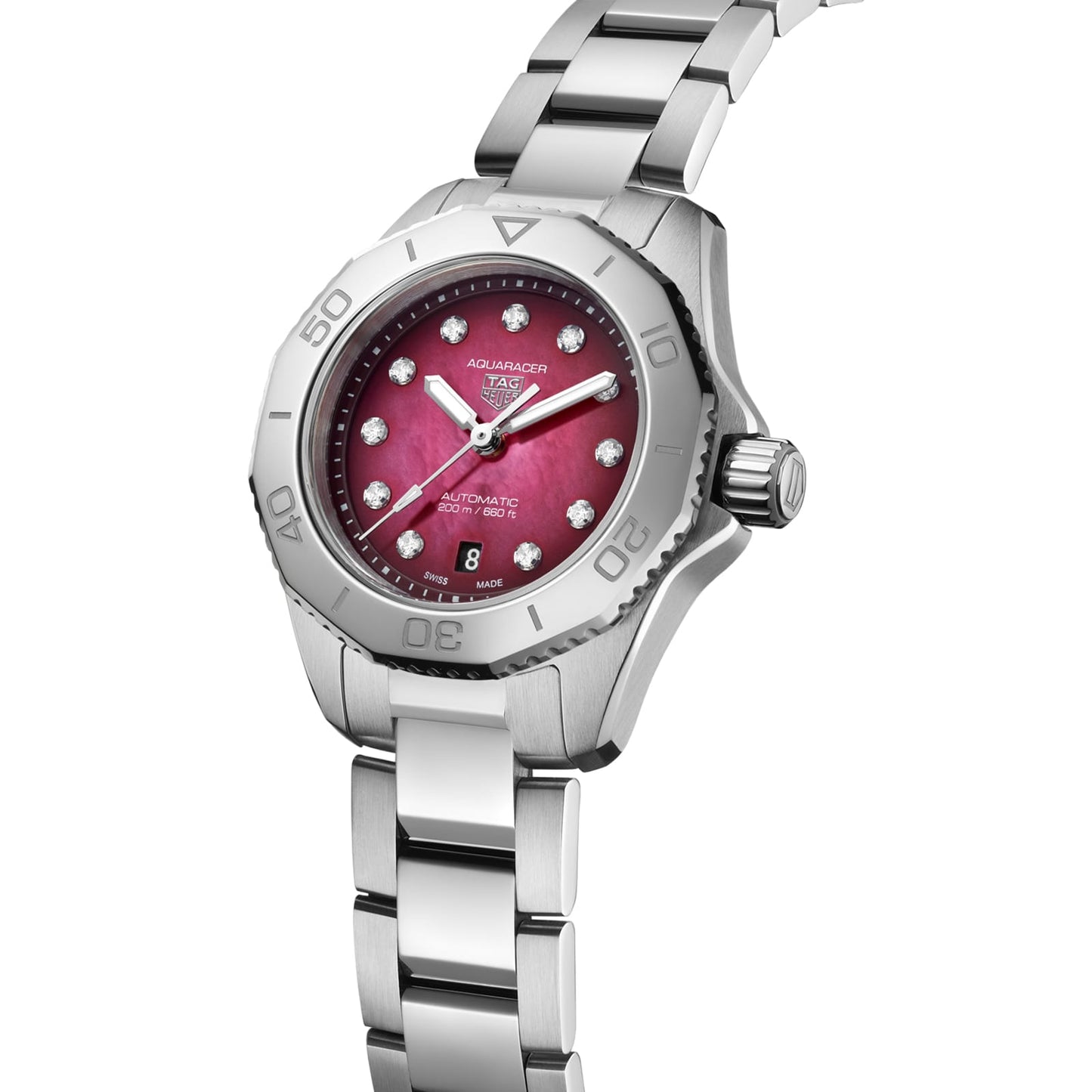 TAG Heuer Replica Watch Aquaracer Professional 200 Date Automatic 30 mm Steel(1:1 replica)