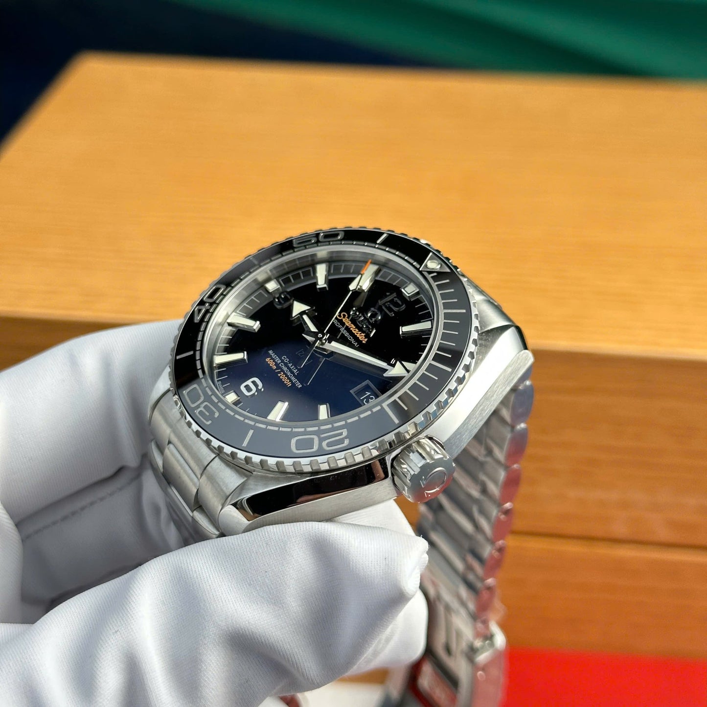 Omega Seamaster Planet Ocean 600M Replica Watch Metal Wire VS Factory 43.5mm