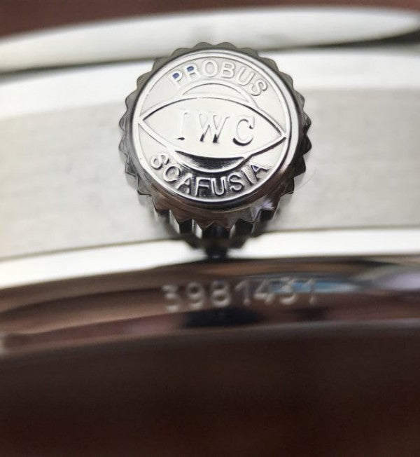 Replica IWC AZ Portuguese Tourbillon IW5046 White Dial YG Markers