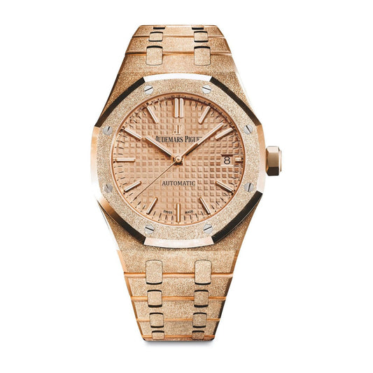 Audemars Piguet Replica Watch Royal Oak Frosted Gold Selfwinding(1:1 replica)