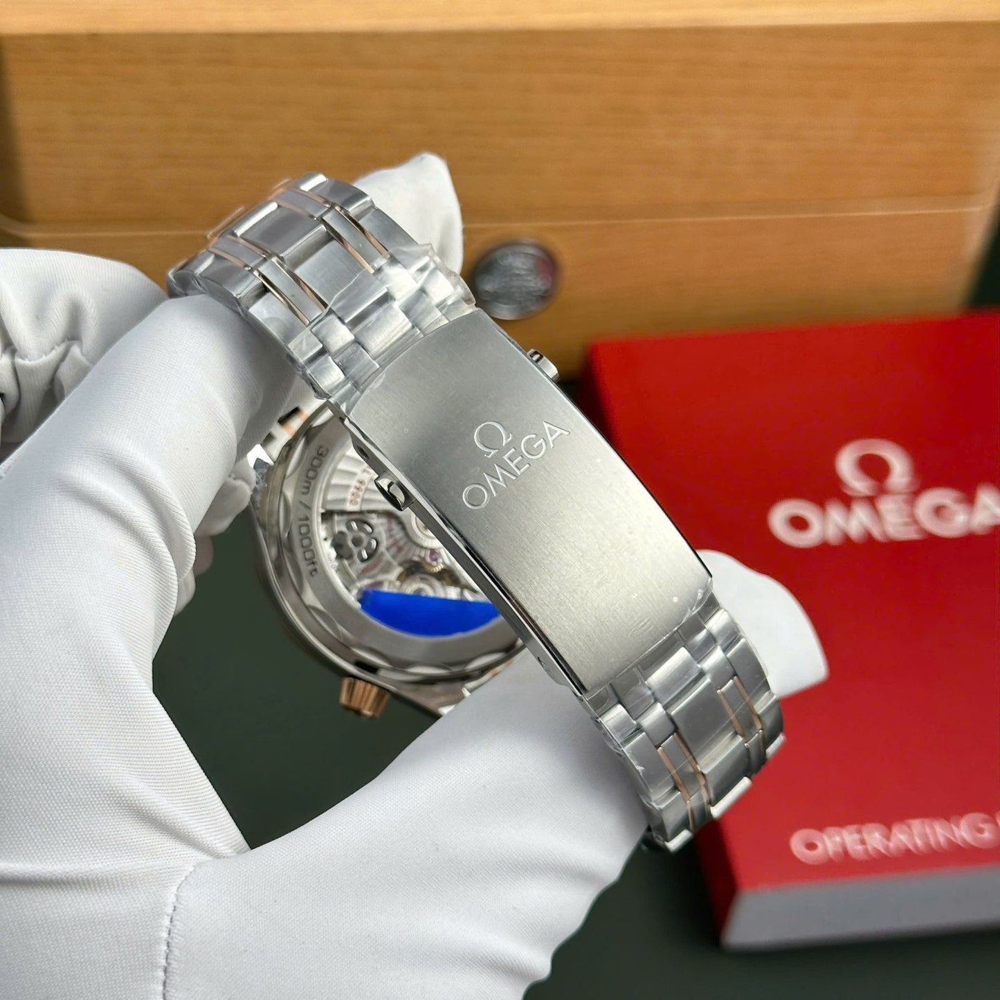 Omega Seamaster Diver 300M Chronograph Replica Watches Black Dial N1 Factory 44mm