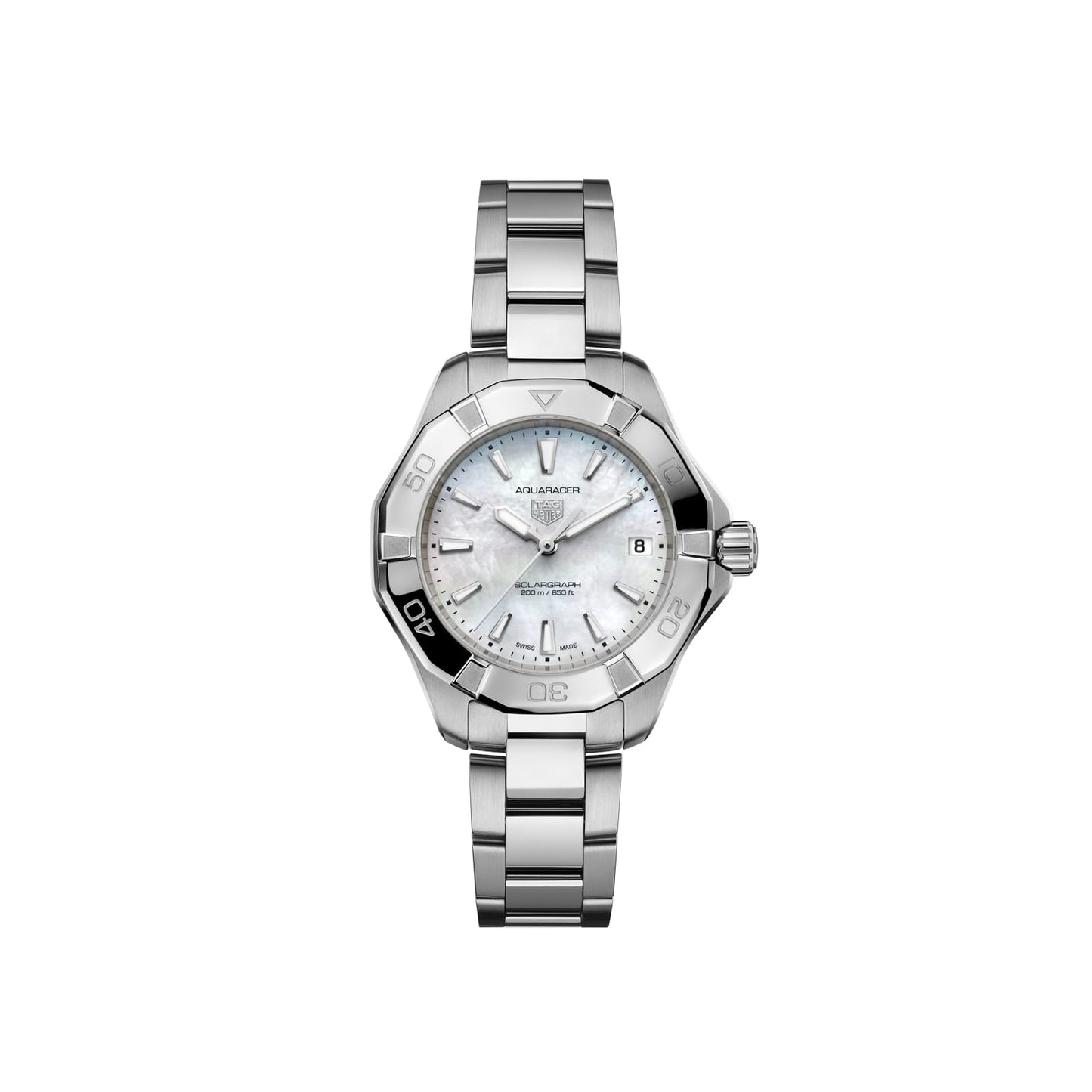 TAG Heuer Replica Watch Aquaracer Professional 200 Solargraph Solar Quartz 34 mm Steel(1:1 replica)