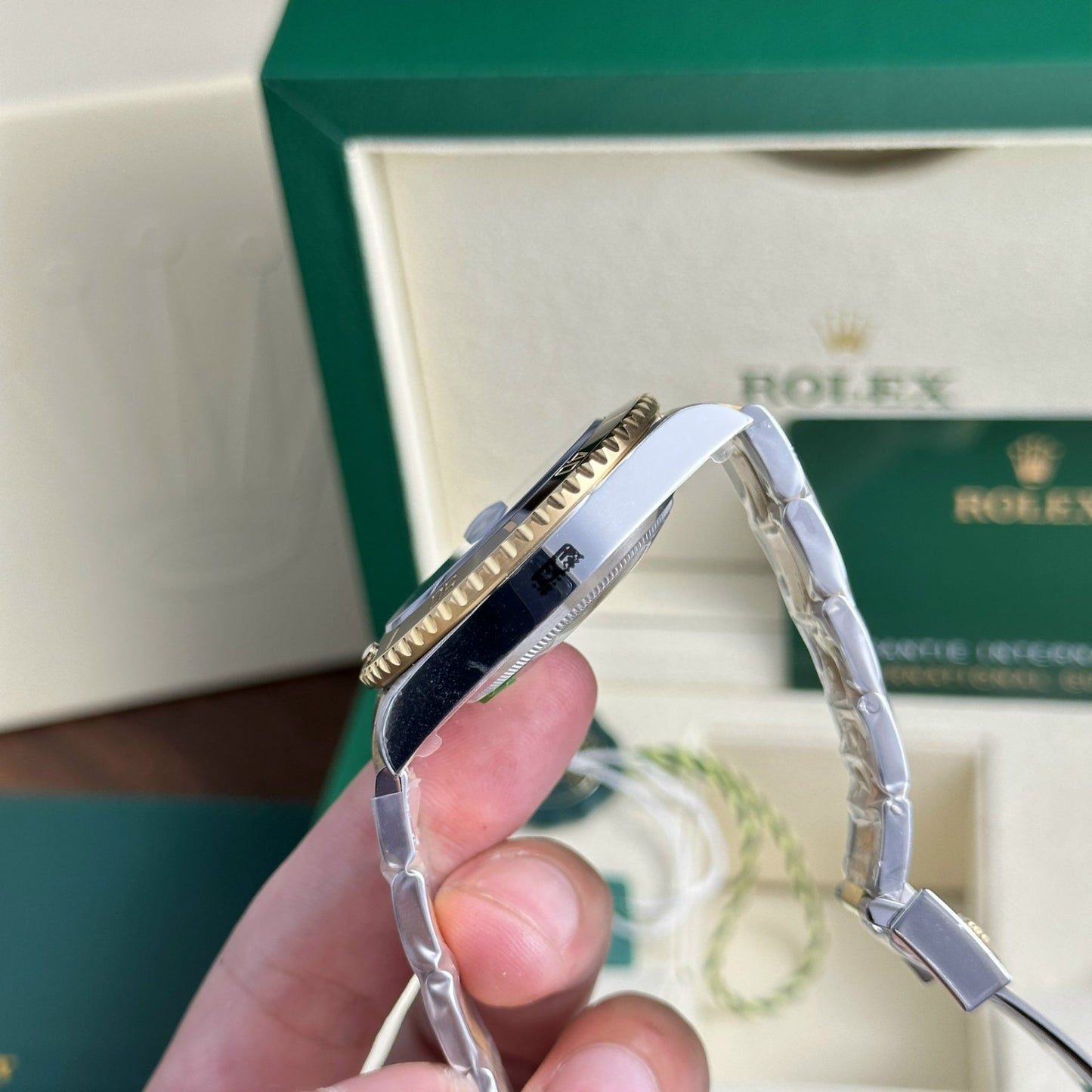 Rolex Replica Watch Submariner Date 126613LN Demi Gold Black Dial VS Factory 41mm