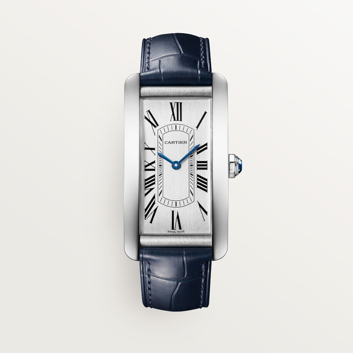 fake cartier watch Tank Americaine large model mechanical movement with automatic winding(1:1 replica)