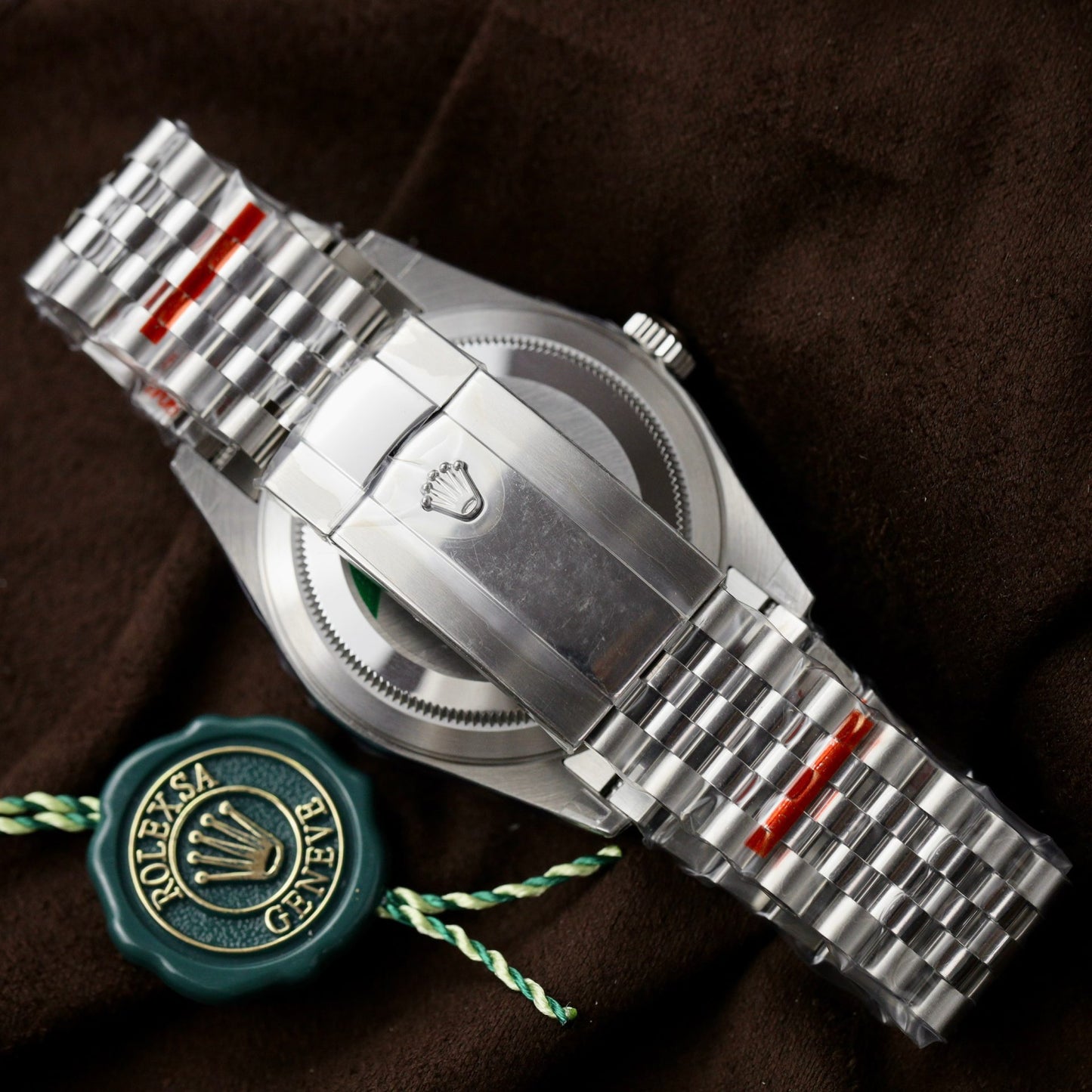 Rolex Sky-Dweller Rep 11 Watch Black Dial Jubilee Strap Highest Quality 42mm