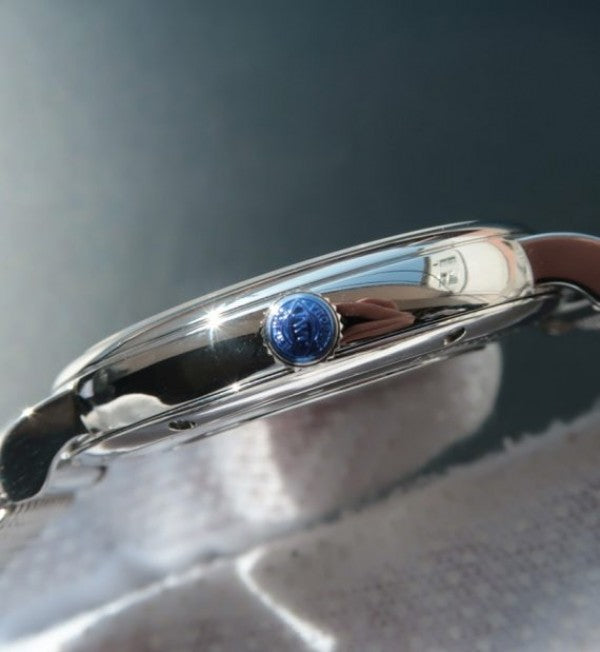 Replica IWC MK Portofino Automatic Blue Dial SS Mesh Bracelet