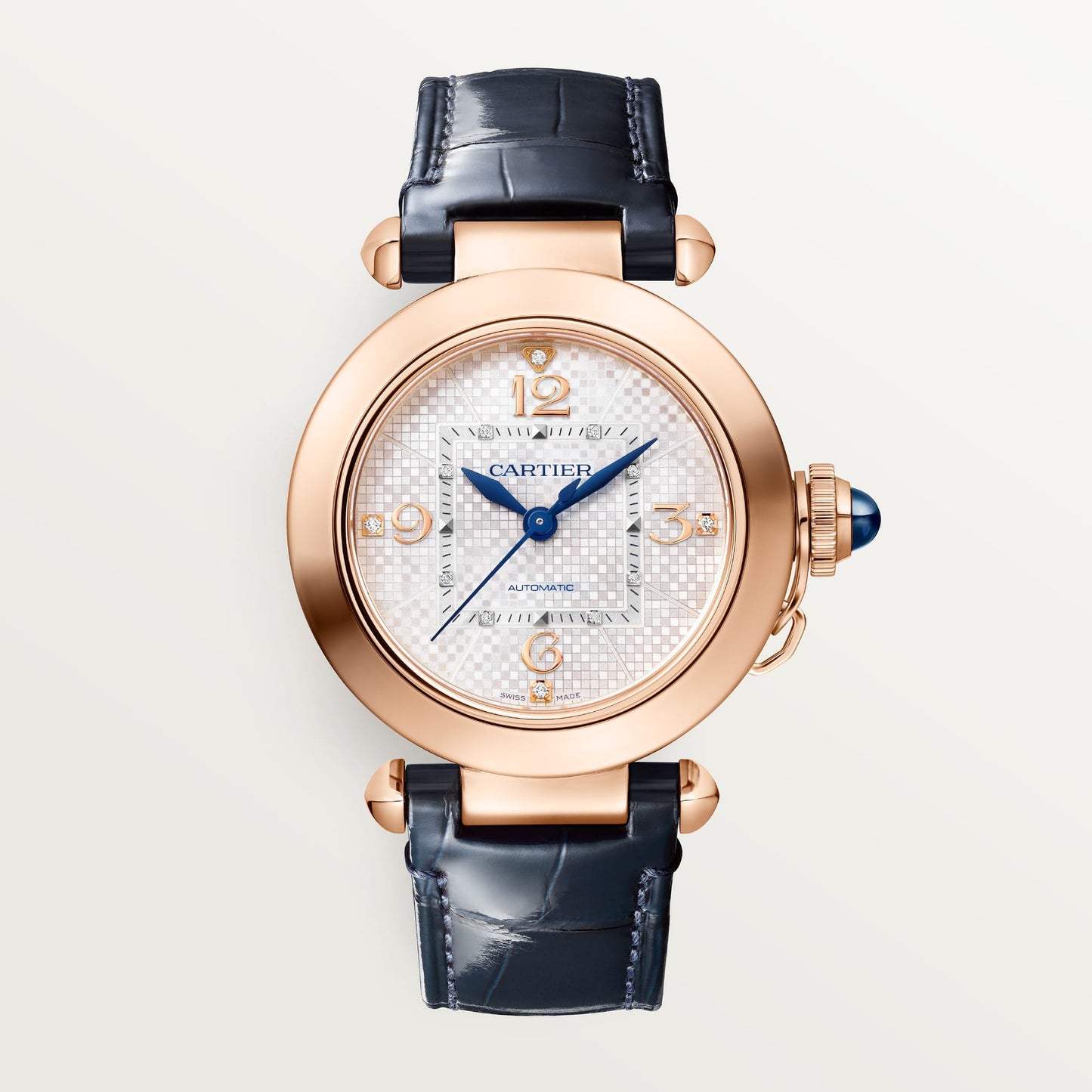 Pasha de fake cartier watch 35 mm mechanical movement with automatic winding caliber 1847 MC(1:1 replica)