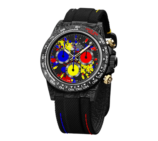 ROLEX Diw Daytona motley 3d series 40mm oyster black(1:1 replica)