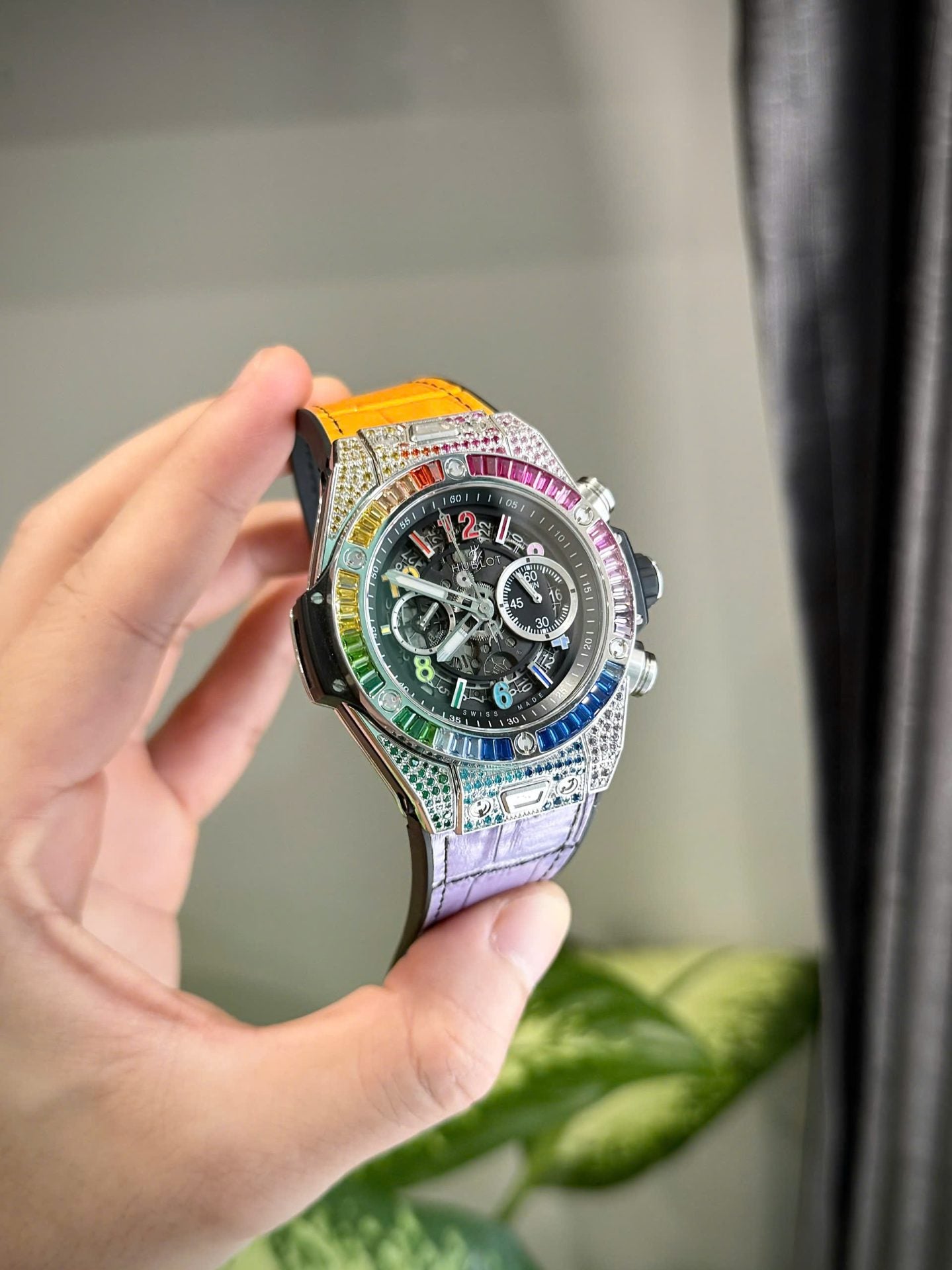 Hublot Big Bang Unico Rainbow Titanium Replica 11 Watch BBF Factory 45mm