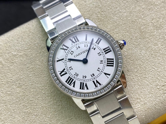 Cartier London Roman Numeral Couple's Watch Size 36mm(1:1 replica)