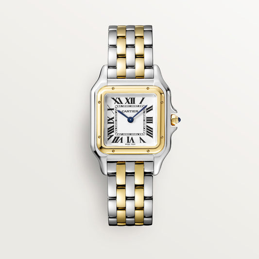 Panthere de fake cartier watch medium model quartz movement(1:1 replica)