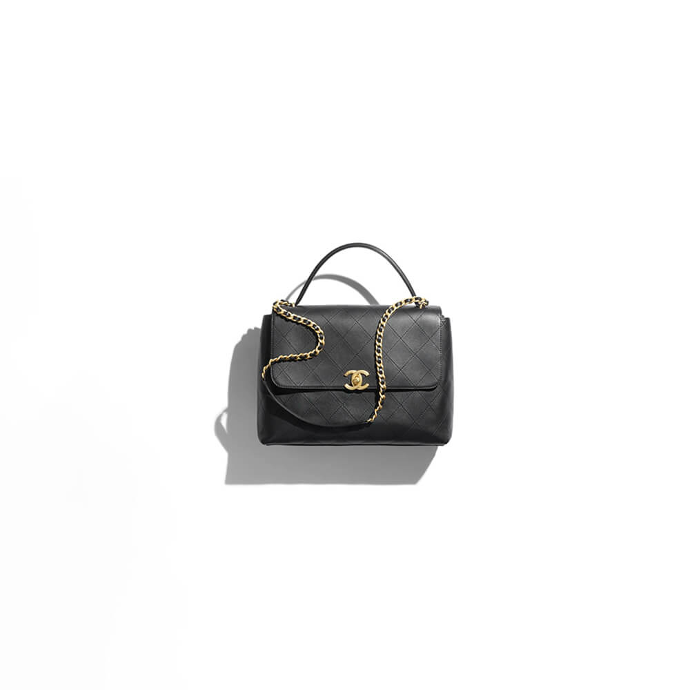 Chanel Maxi Flap Bag With Top Handle(HIGH-END GRADE)