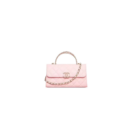 Chanel Flap Phone Holder with Chain(HIGH-END GRADE)