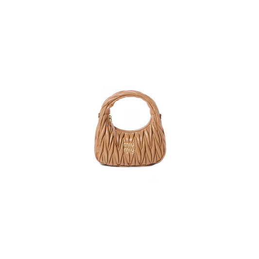 Small Wander matelasse nappa leather hobo bag(HIGH-END GRADE)