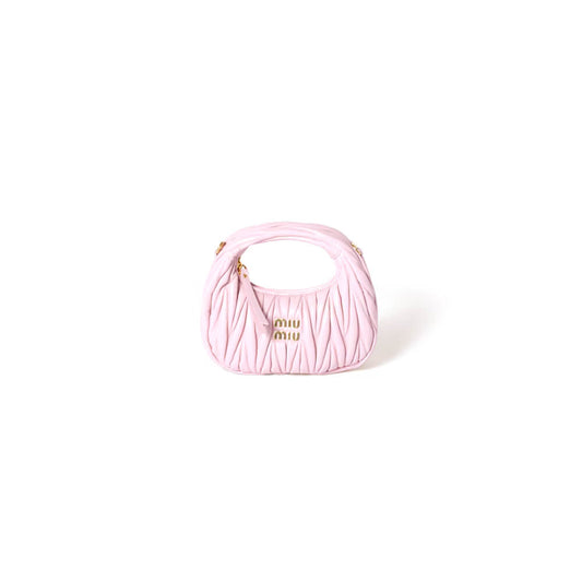 Mini Wander matelasse nappa leather hobo bag(high-end grade)