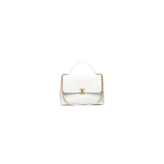 Chanel Large Flap Bag With Top Handle(HIGH-END GRADE)
