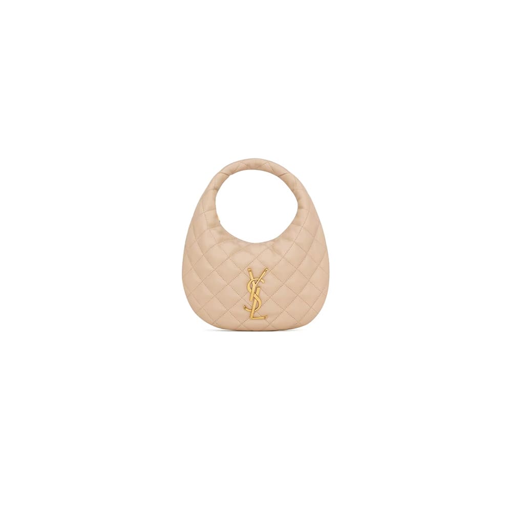 YSL ICARINO in quilted nappa(HIGH-END GRADE)