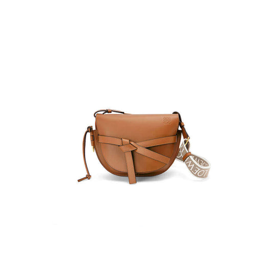 Small Gate Dual bag in soft calfskin and jacquard(HIGH-END Grade)