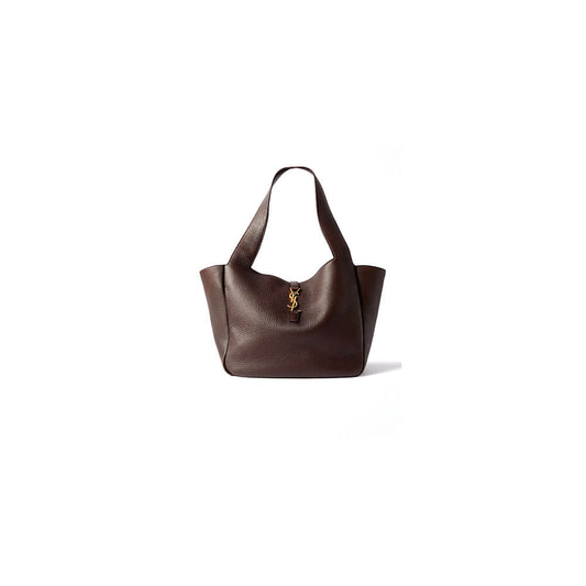 YSL LE 5 A 7 BEA IN GRAINED LEATHER