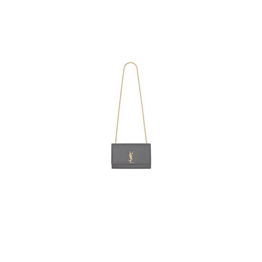 YSL kate medium in grain de poudre embossed leather