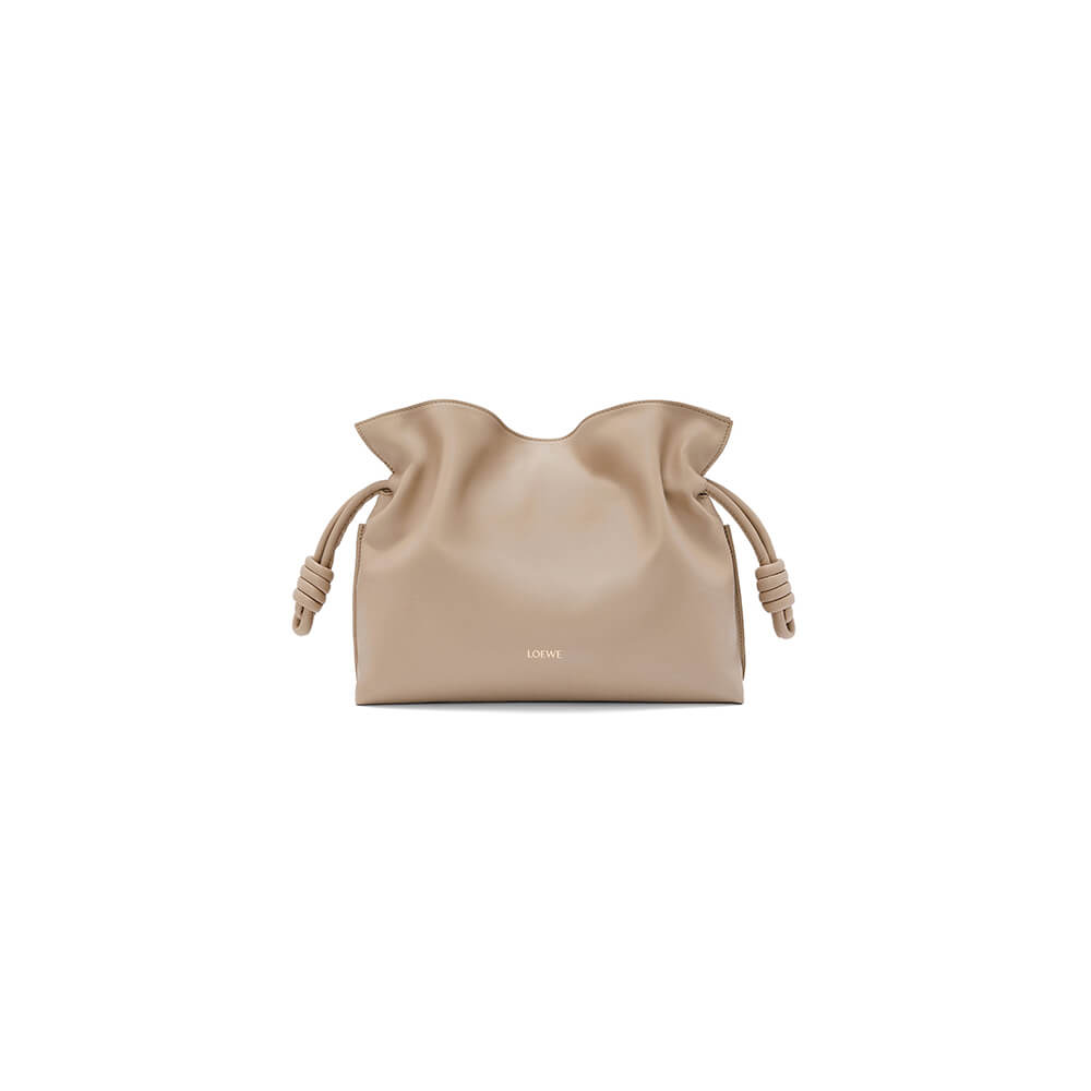 LOEWE Medium Flamenco clutch in nappa calfskin(HIGH-END GRADE)