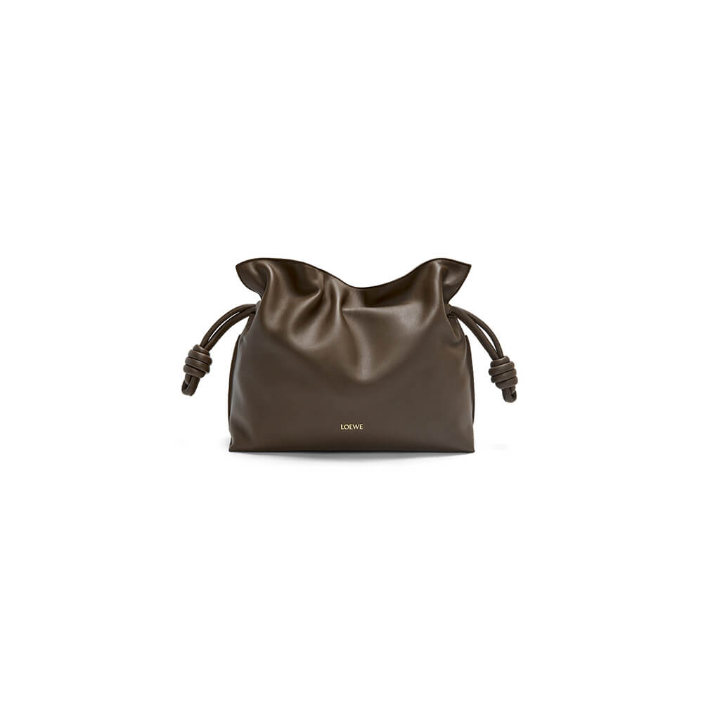 LOEWE Medium Flamenco clutch in nappa calfskin(HIGH-END GRADE)