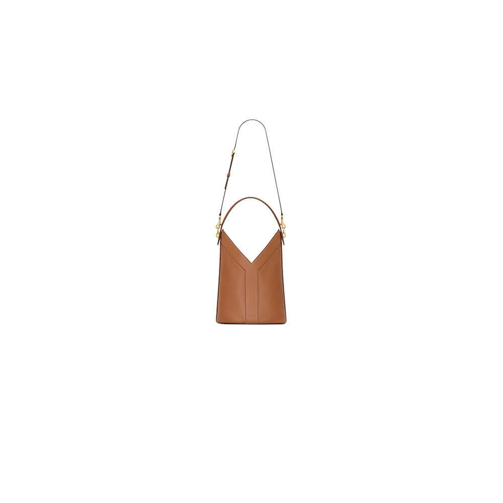 YSL Y top-handle bucket in leather(HIGH-END GRADE)