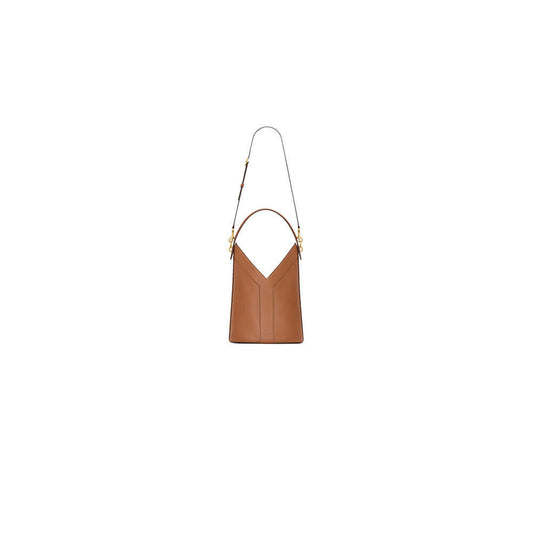 YSL Y top-handle bucket in leather(HIGH-END GRADE)