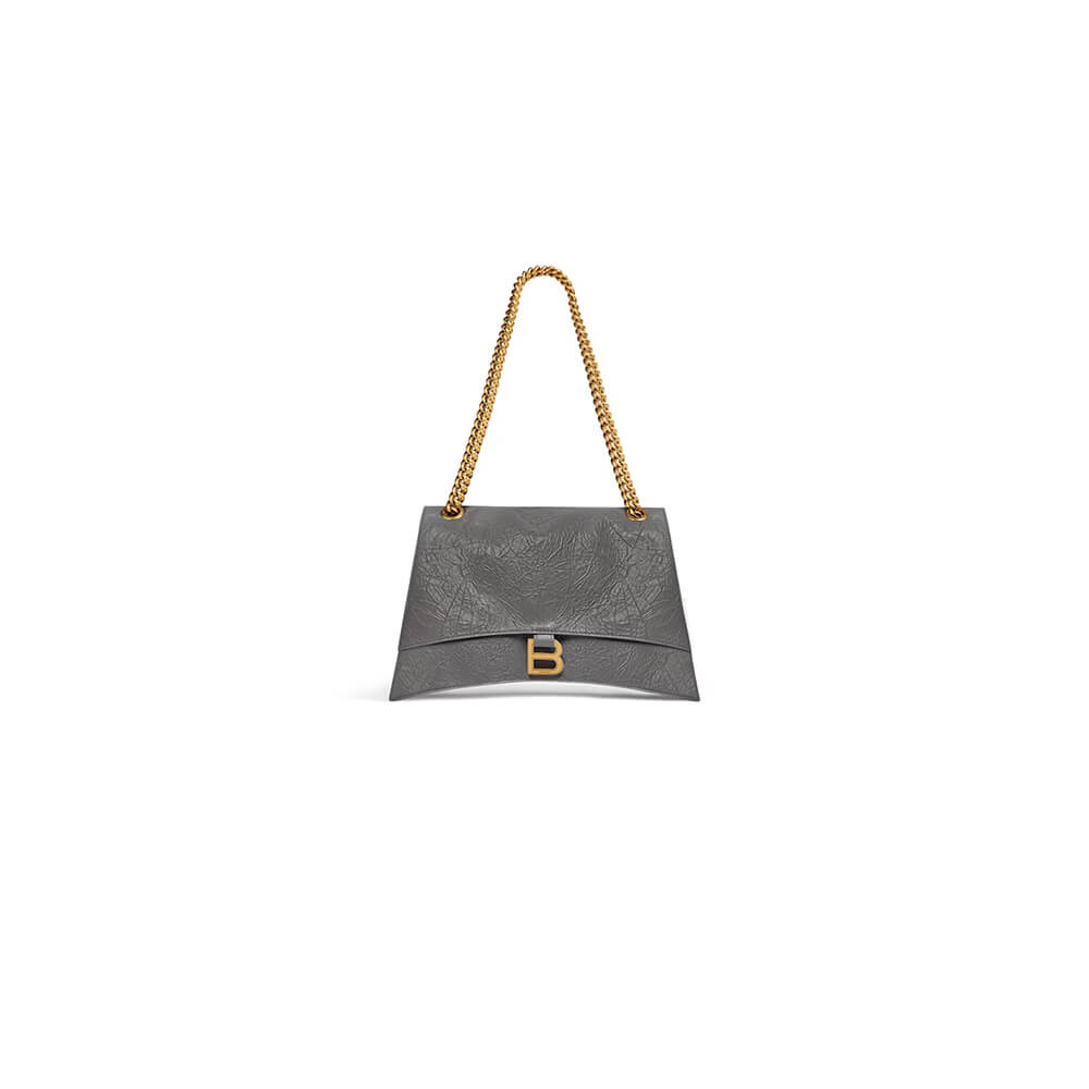 Balenciaga Women s Crush Chain Bag Medium(HIGH-END GRADE)