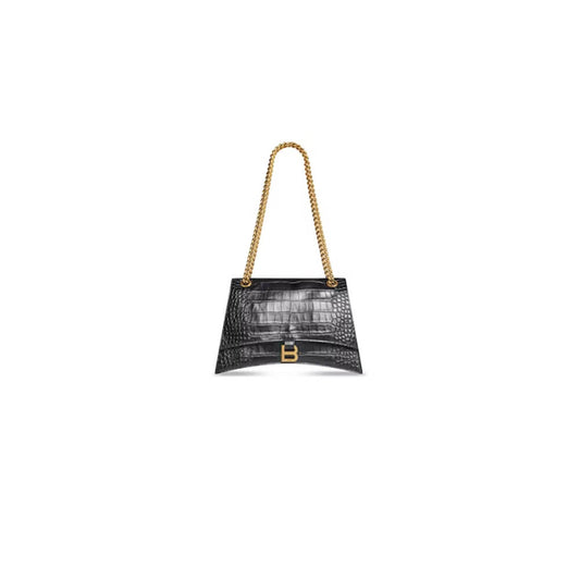 Balenciaga Women s Crush Chain Bag Medium(HIGH-END GRADE)