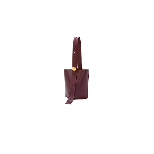 LOEWE Medium Pebble bucket in smooth calfskin(high-end grade)