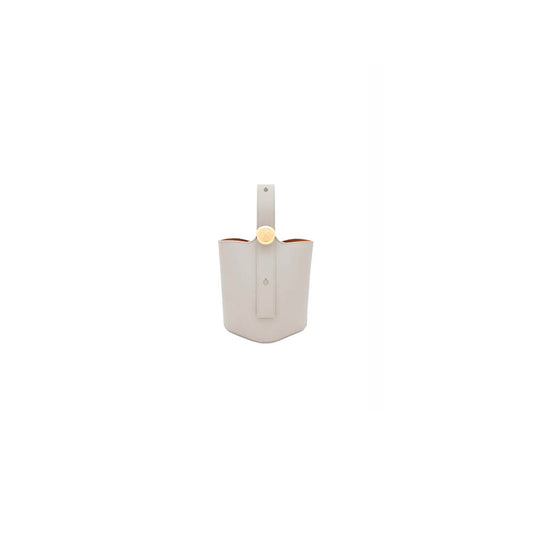 LOEWE Mini Pebble bucket in smooth calfskin(high-end grade)