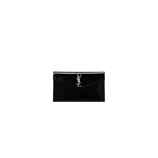 YSL UPTOWN POUCH IN PATENT LEATHER(HIGH-END GRADE)
