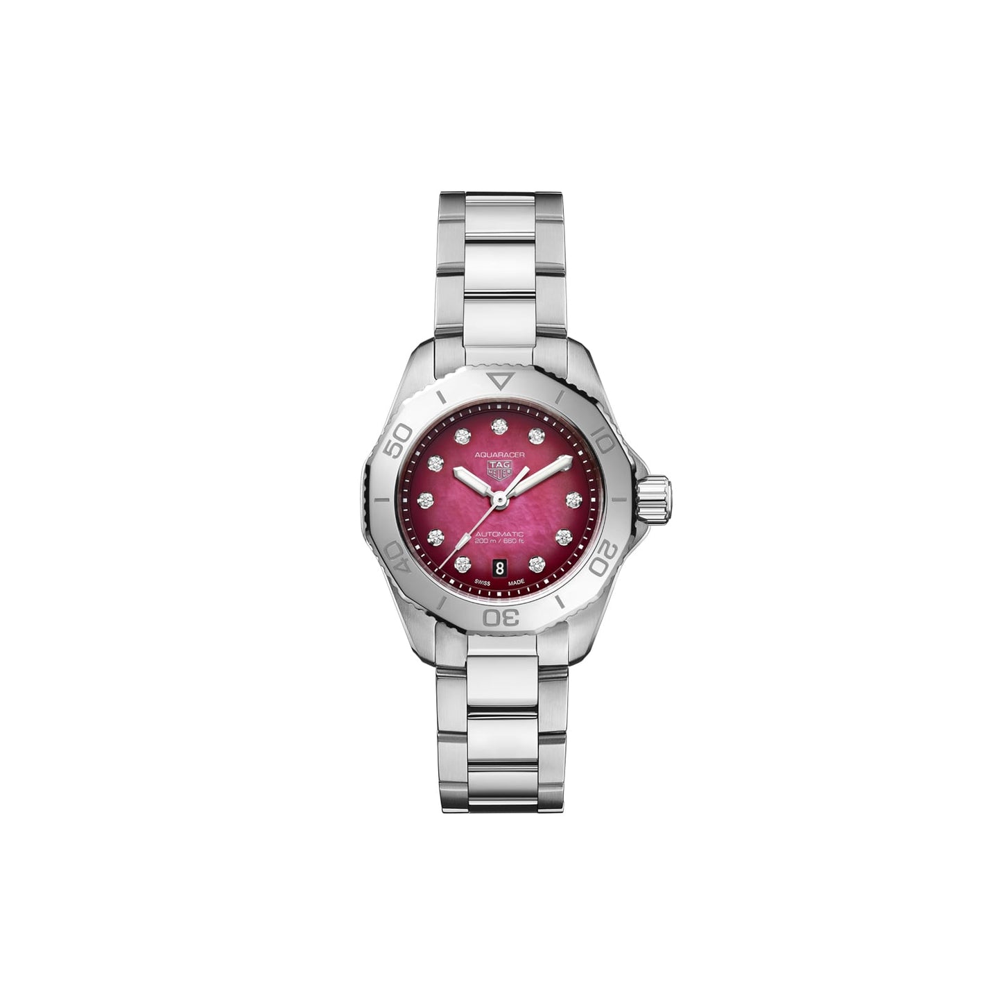 TAG Heuer Replica Watch Aquaracer Professional 200 Date Automatic 30 mm Steel(1:1 replica)