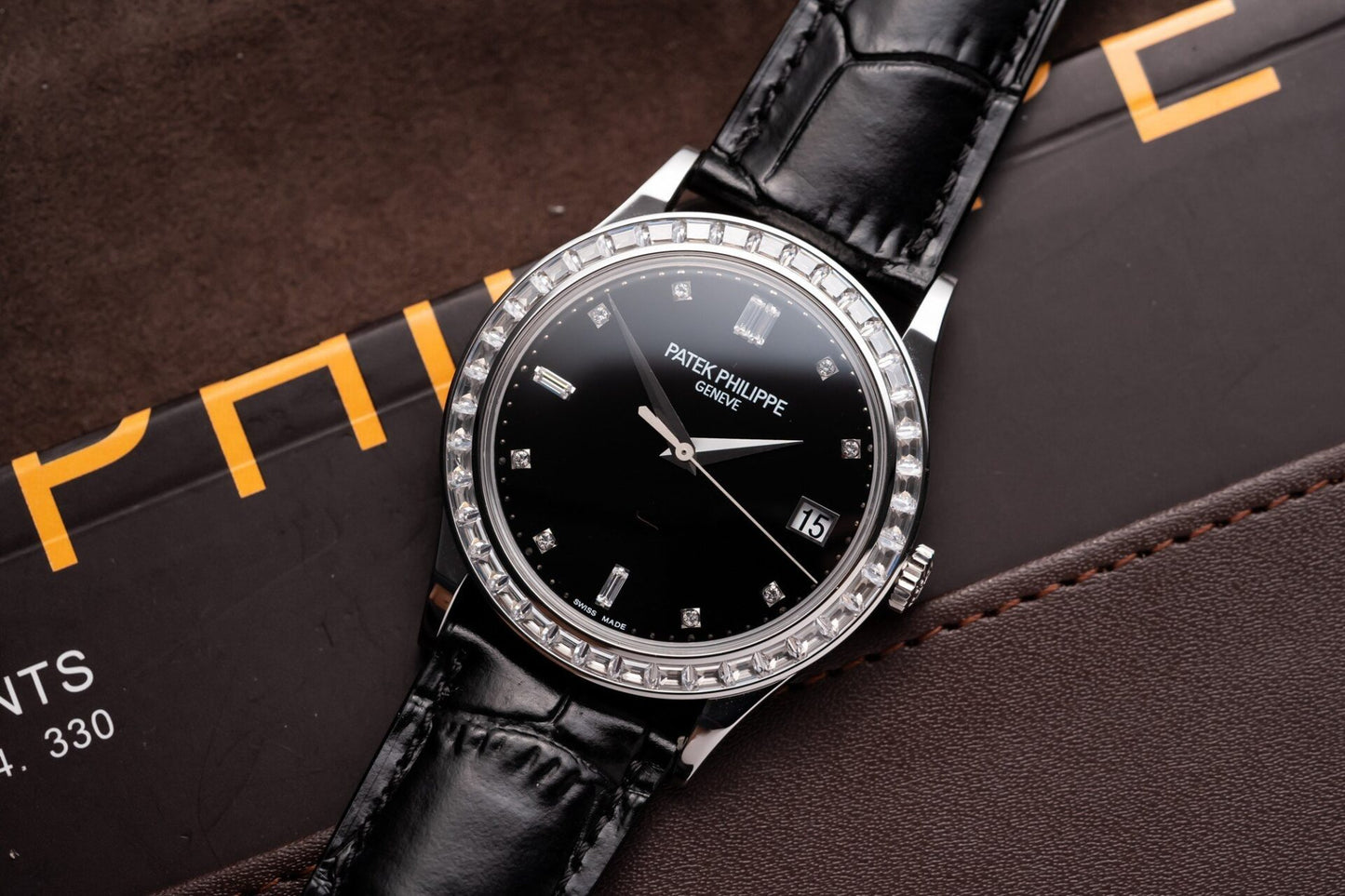 Patek Philippe Calatrava 5298P Replica Watch Black ZF Factory 38mm