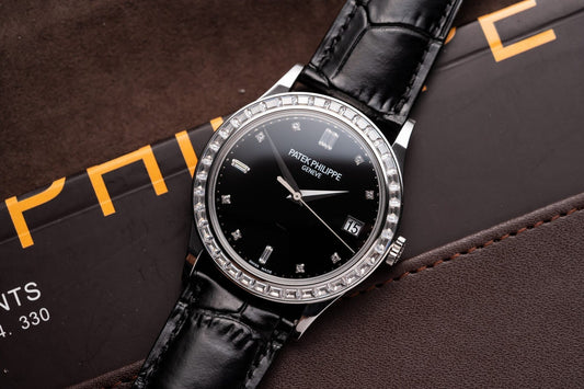 Patek Philippe Calatrava 5298P Replica Watch Black ZF Factory 38mm